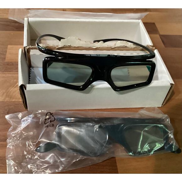 3D Active Shutter Glasses Set of 2 For Toshiba - Picture 1 of 10
